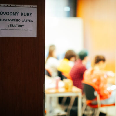 Kurz slovenského jazyka pre zahraničných študentov – certifikát